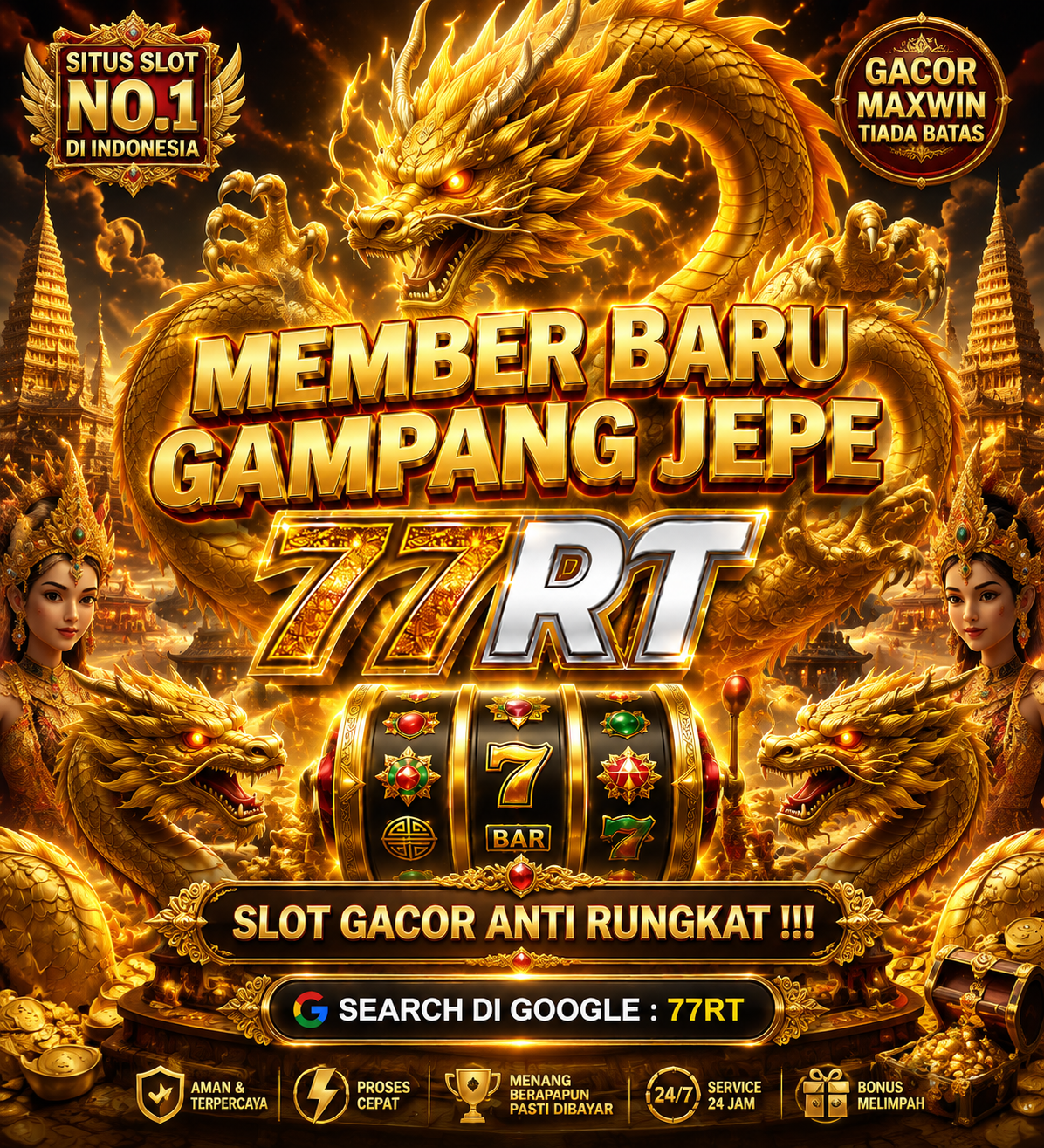 77RT - 77rt Indonesia Jadi Pilihan untuk Menjelajahi Tema Slot Online Berbeda