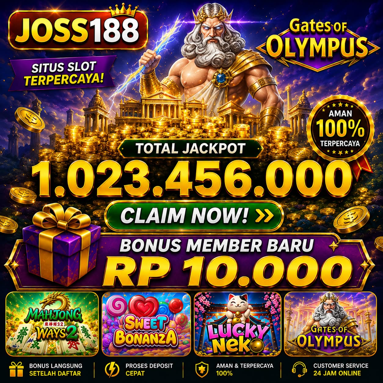 JOSS188 - joss188 Game Slot Online dengan Beragam Tema dan Fitur Bonus